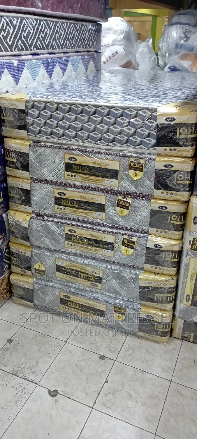 Johari 4×6 10inch Mattresses (5years Warranty)
