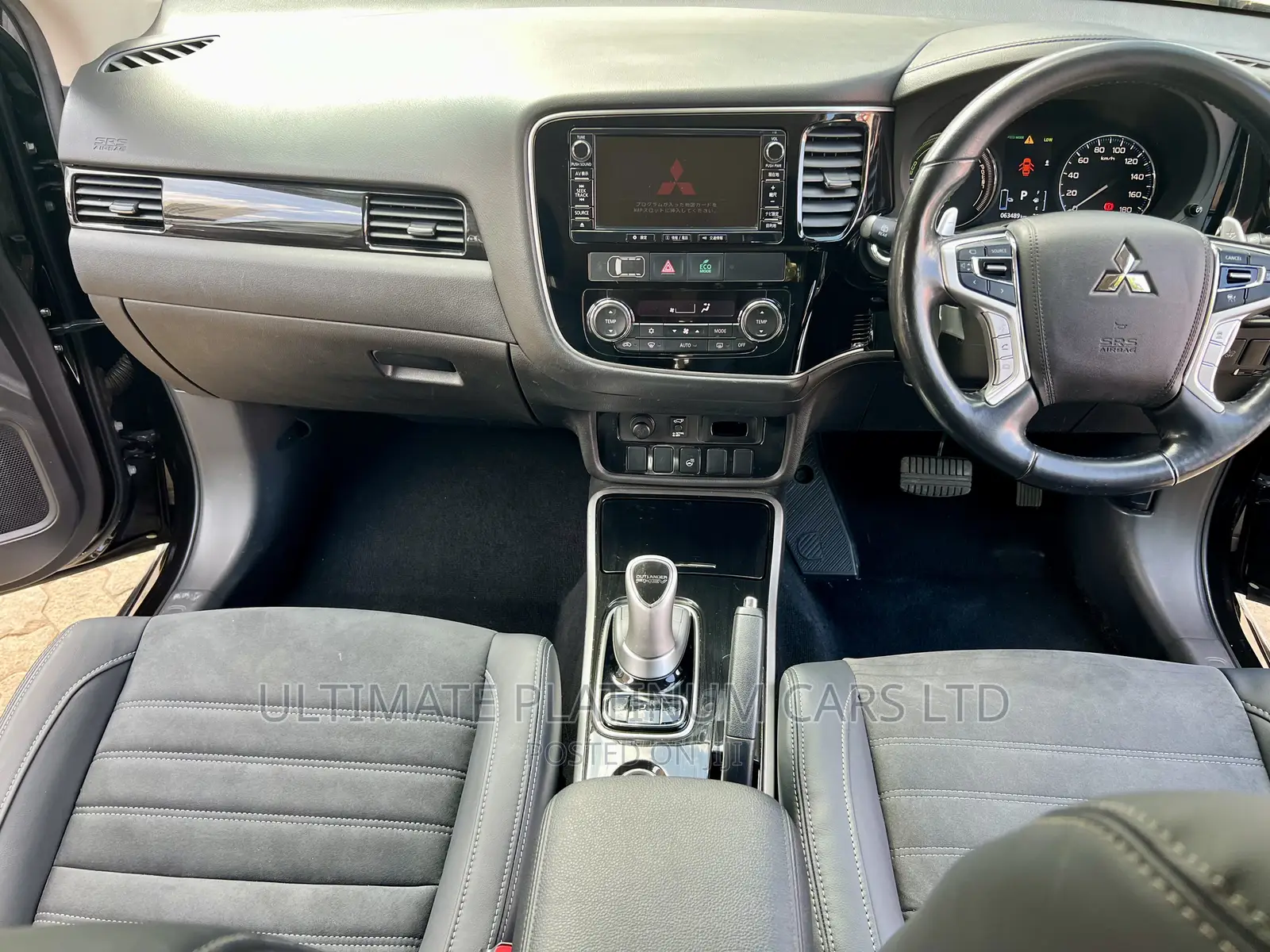 Mitsubishi Outlander 2.0 PHEV AWD 2017 Black