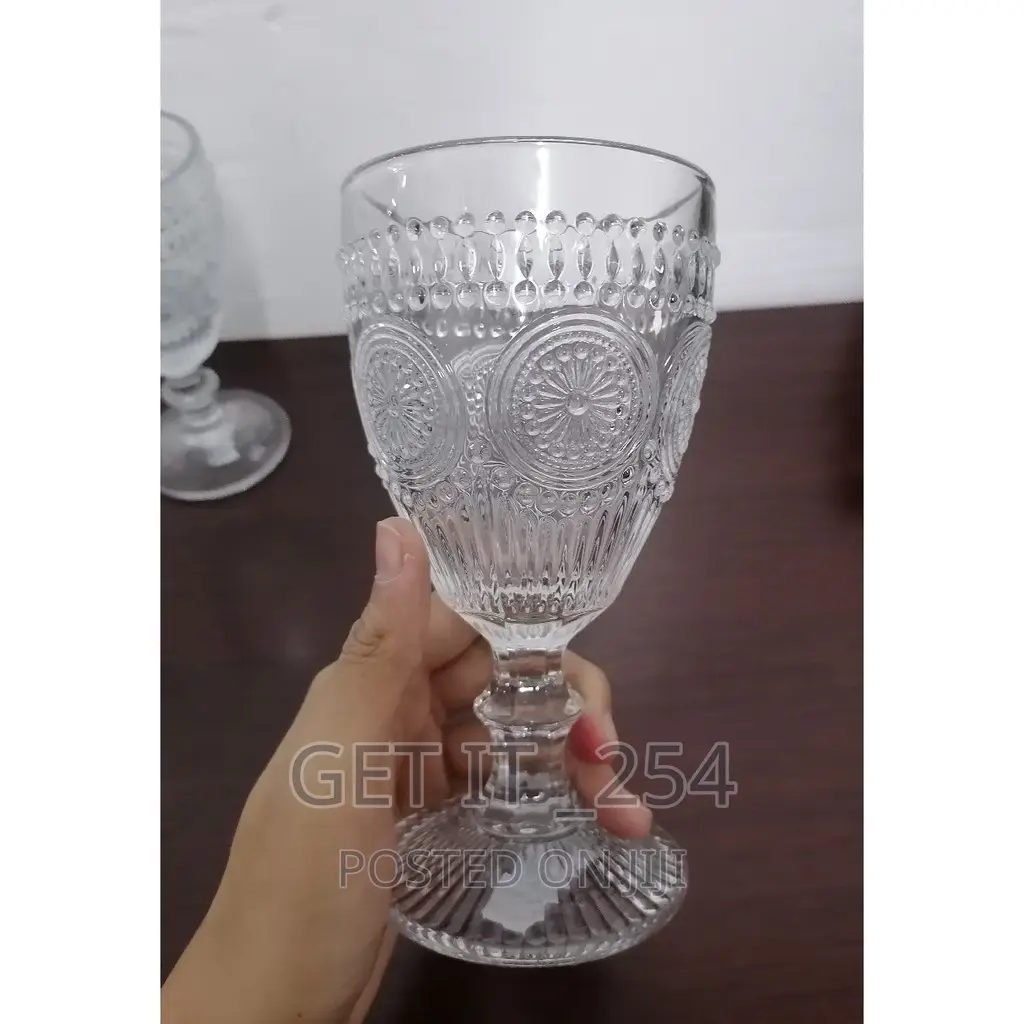Quality Vintage Wine Glasses /6pcs