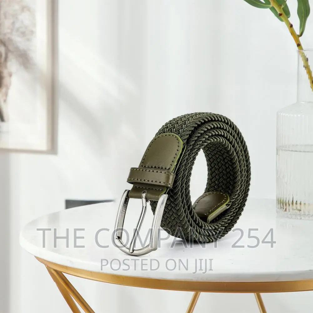 Canvas Belts for Men Fashion Strap Male Elastic Belt
