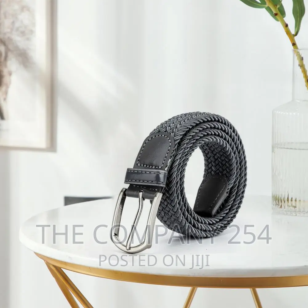Canvas Belts for Men Fashion Strap Male Elastic Belt