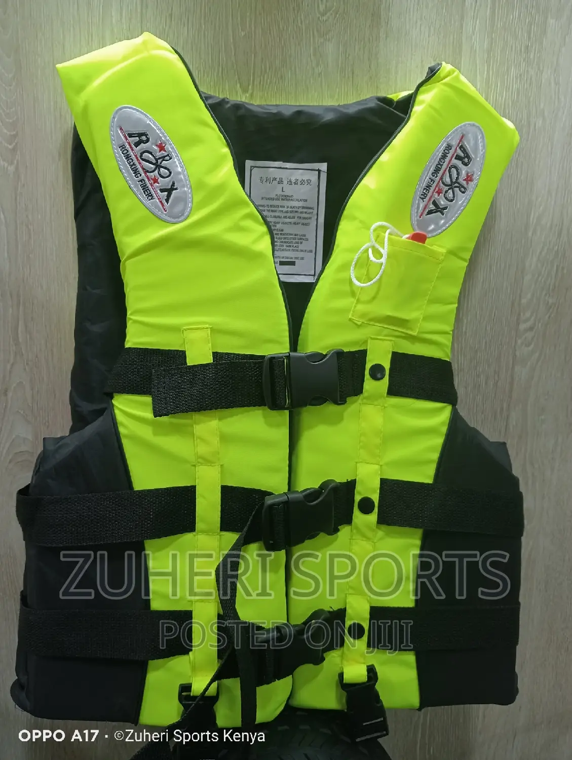 Life Jacket Swimming Vest With Emergency Whistle
