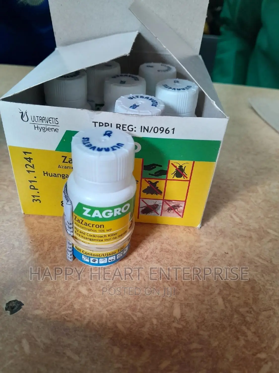 Flies and Cockroaches Killer Zazafly 10g