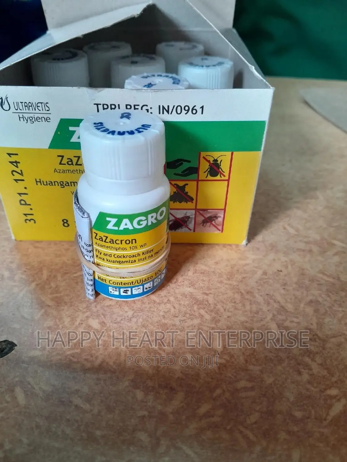 Flies and Cockroaches Killer Zazafly 10g