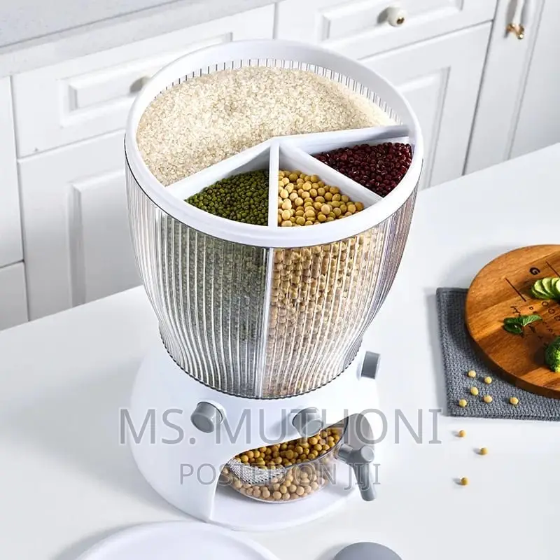 10kg Partitioned Rotation Cereal Dispenser*