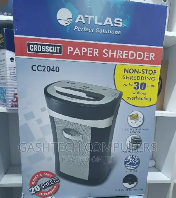Atlas Shredder Cc2040 20sheets ! Atlas Cc2040 ' 20sheets