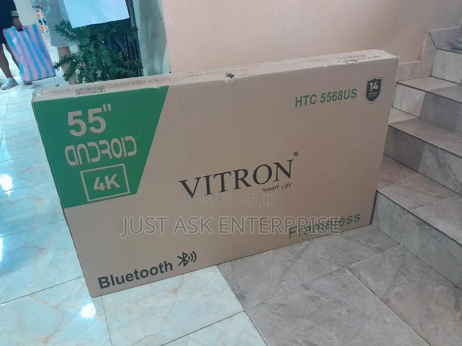 Vitron 55 Inch Smart Android Tv Frameless - Resolution
