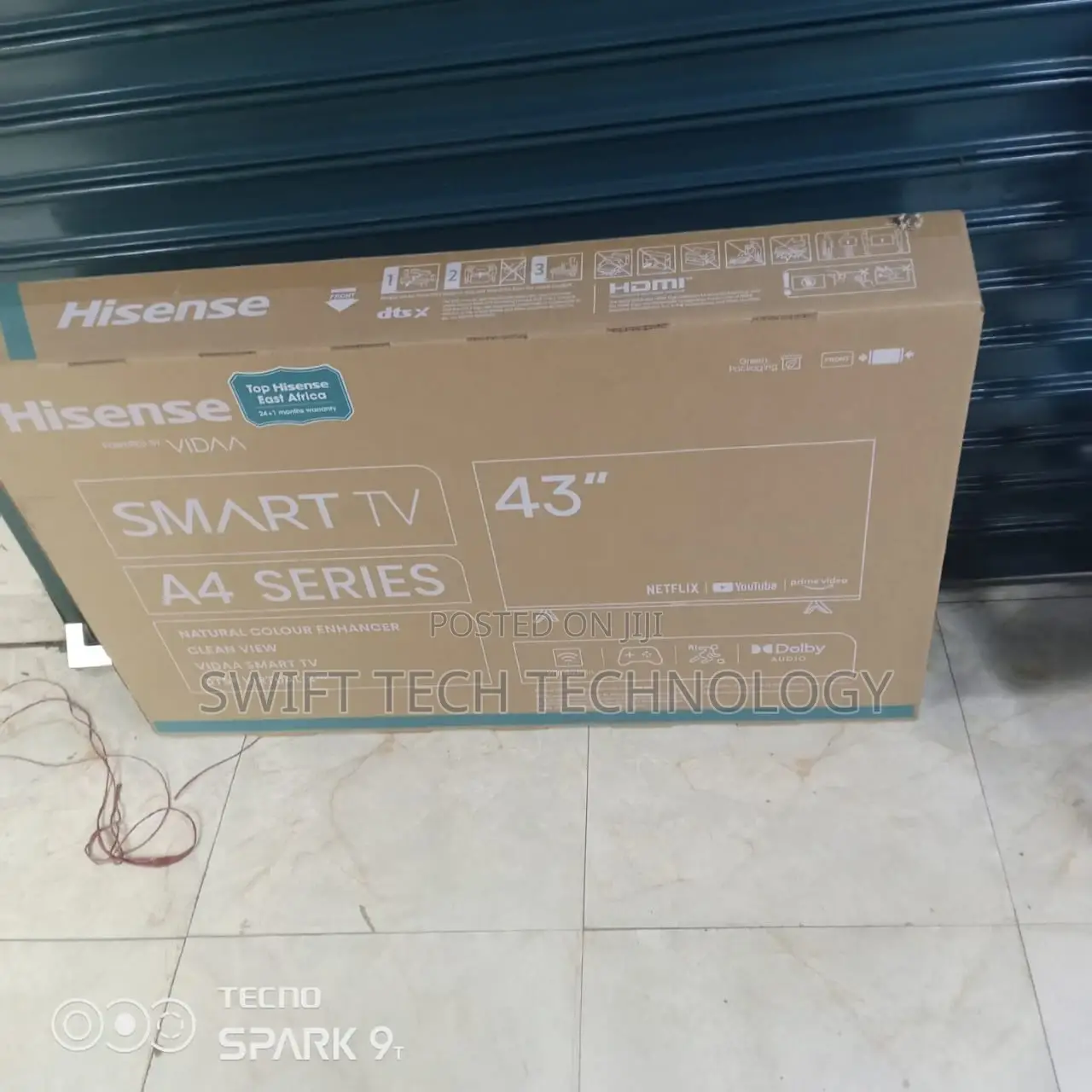 Hisense 43 Smart Tv A4 Series 43 Inches