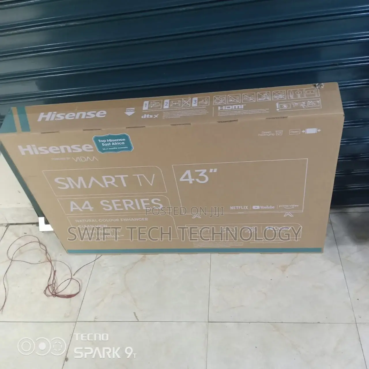 Hisense 43 Smart Tv A4 Series 43 Inches