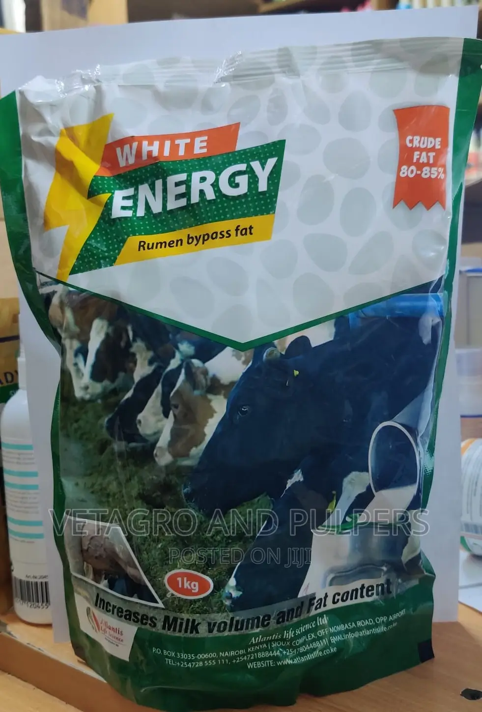 White Energy Rumen Bypass Fat