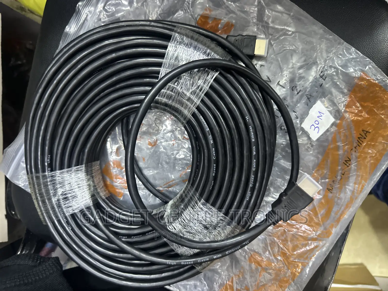 30metres Black Hdmi Cable