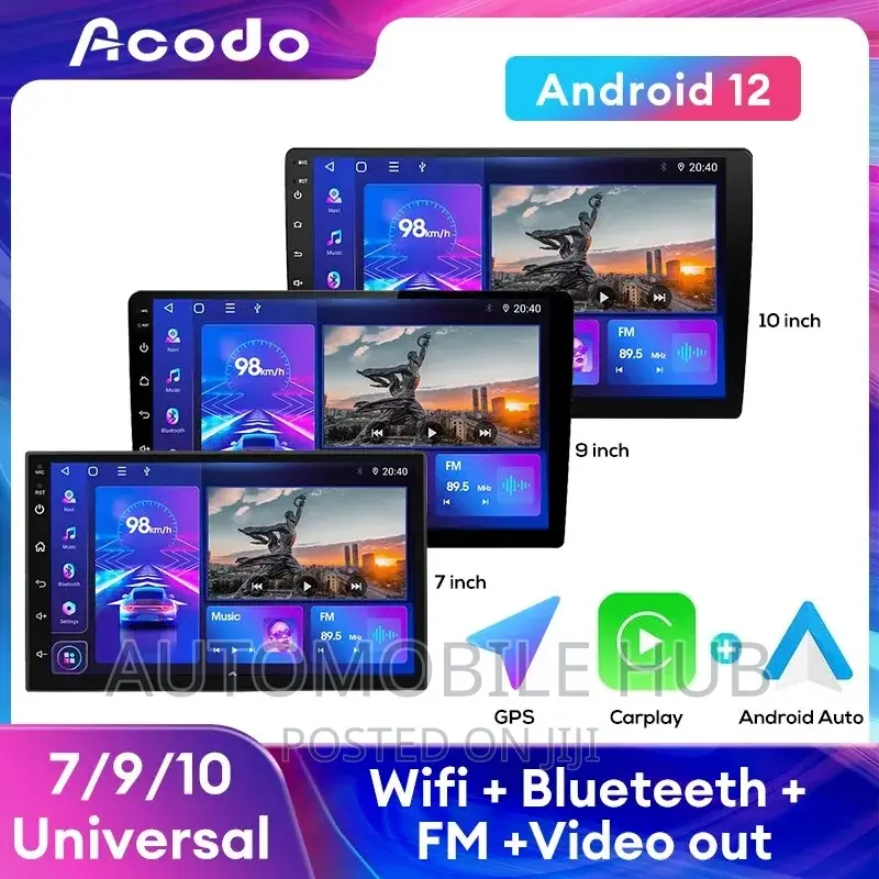 Car Android Screen With Reverse Camera | Automobile Hub Nairobi