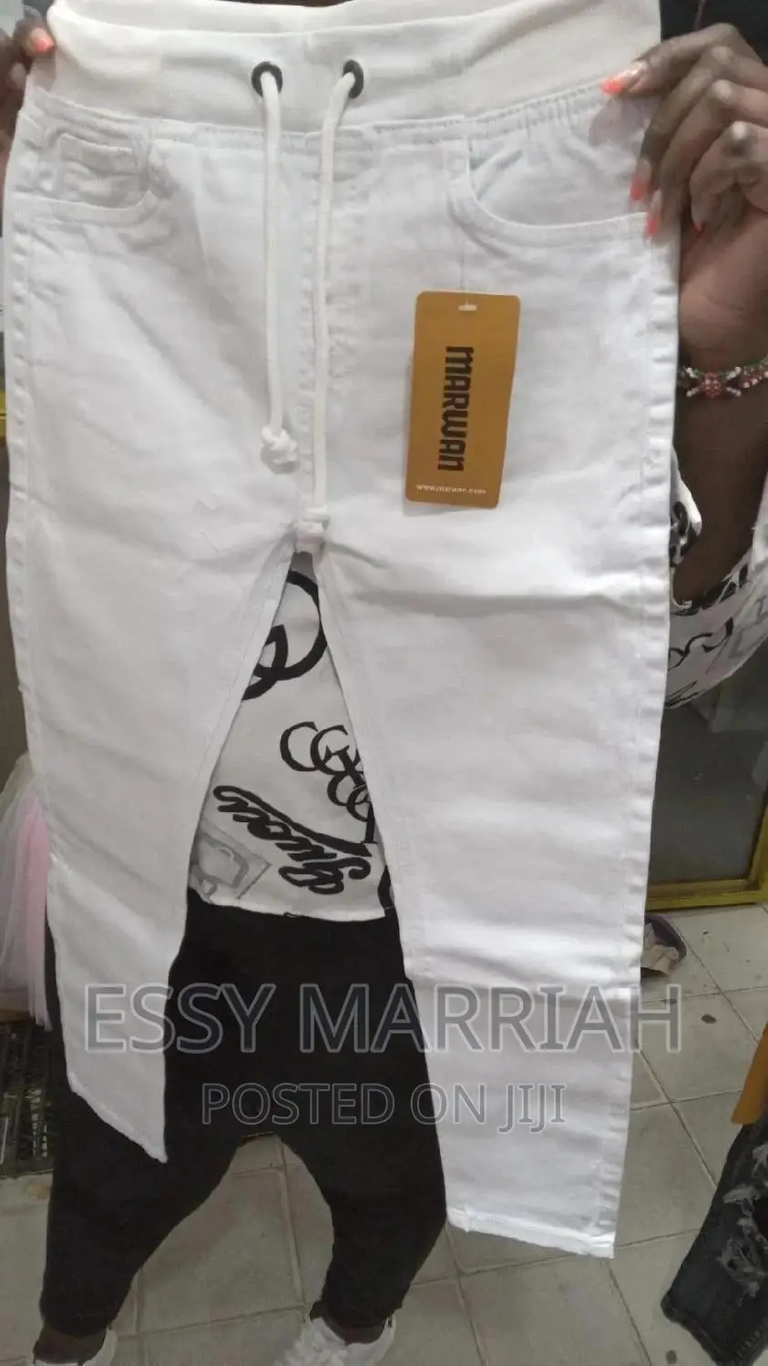 Boys White Jeans.