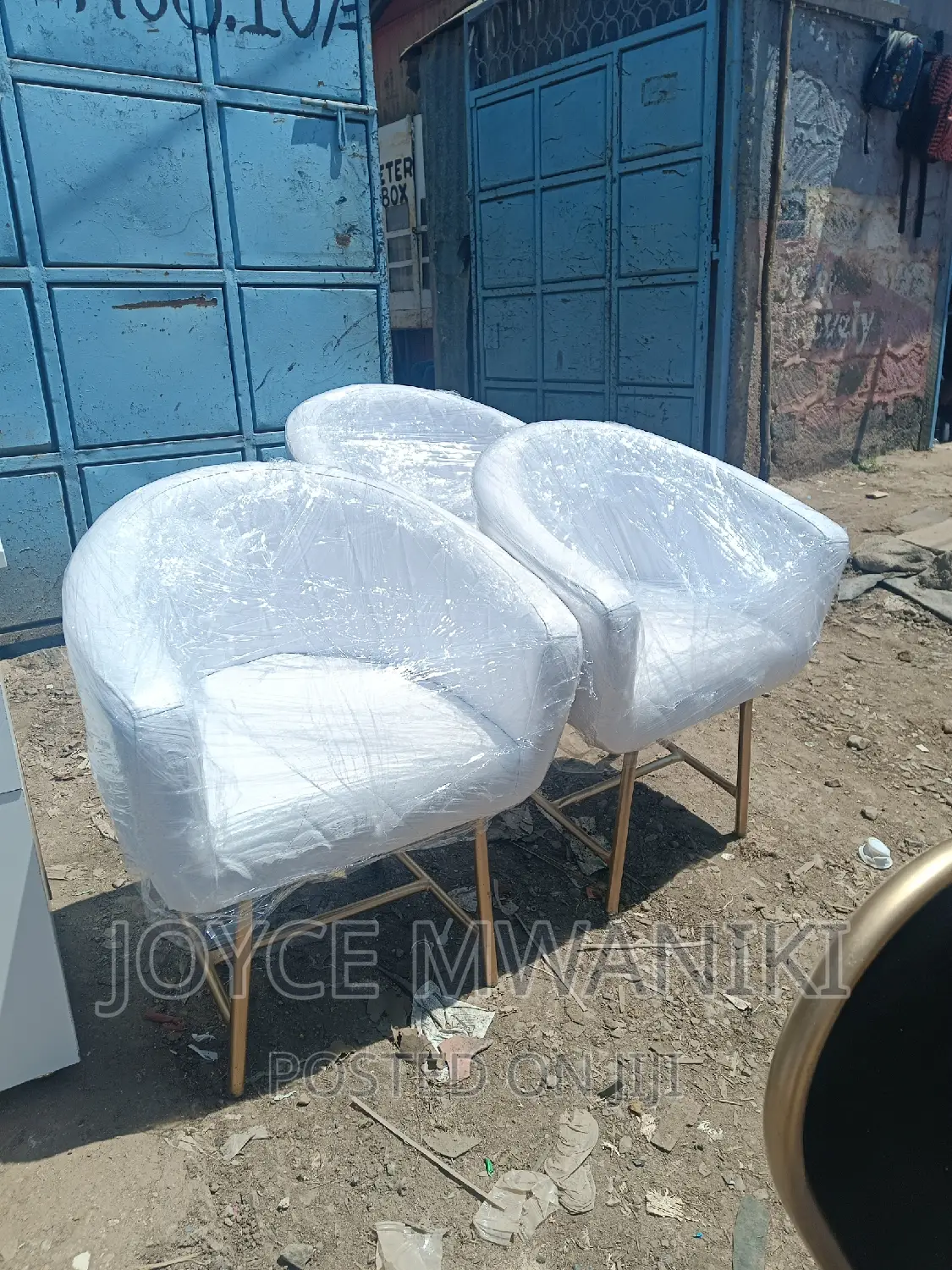 Styling Chairs, Plain White