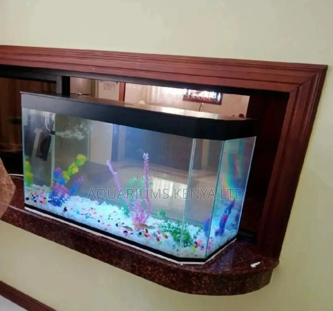 Kitchen Counter Aquarium , Custom Made Corner