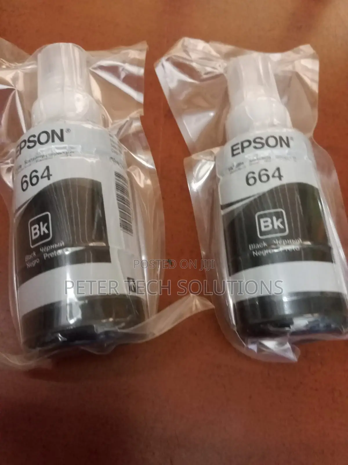 Epson T6641 Black Ink Bottle