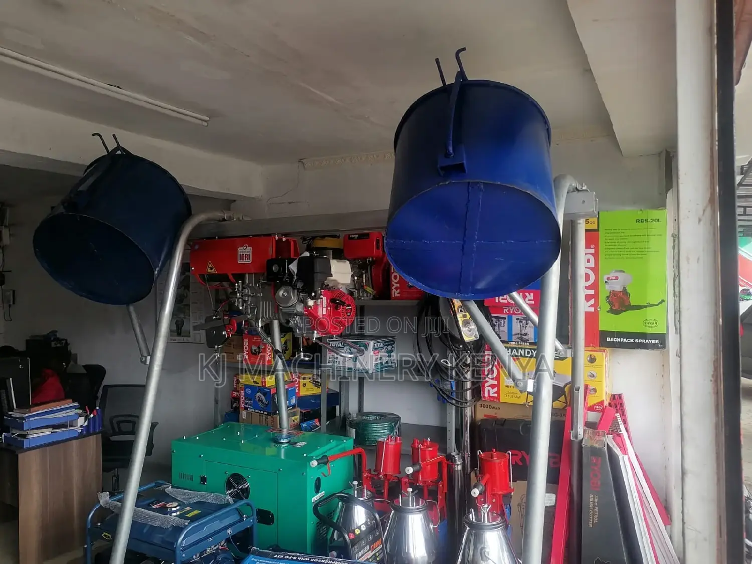 Iori One Tonne Concrete Hoist -Honda Powered Engine