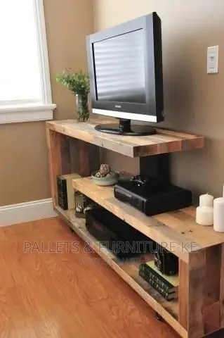Rustic Wooden Tv Stand