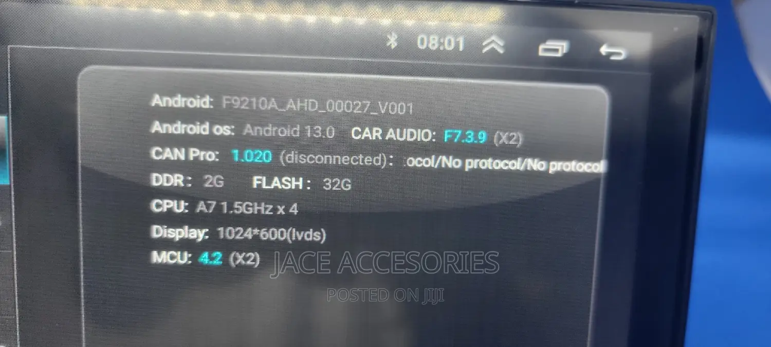 Original 9 Inch Android Car Android With Cooling Fan