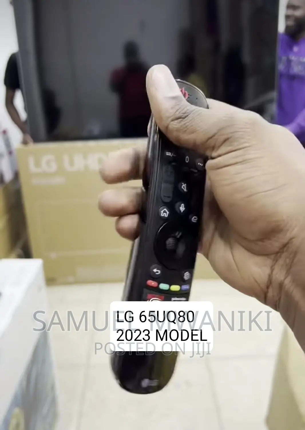 LG 65” Uhd Smart Tv, Magic Remote, Netflix New Model Uq80