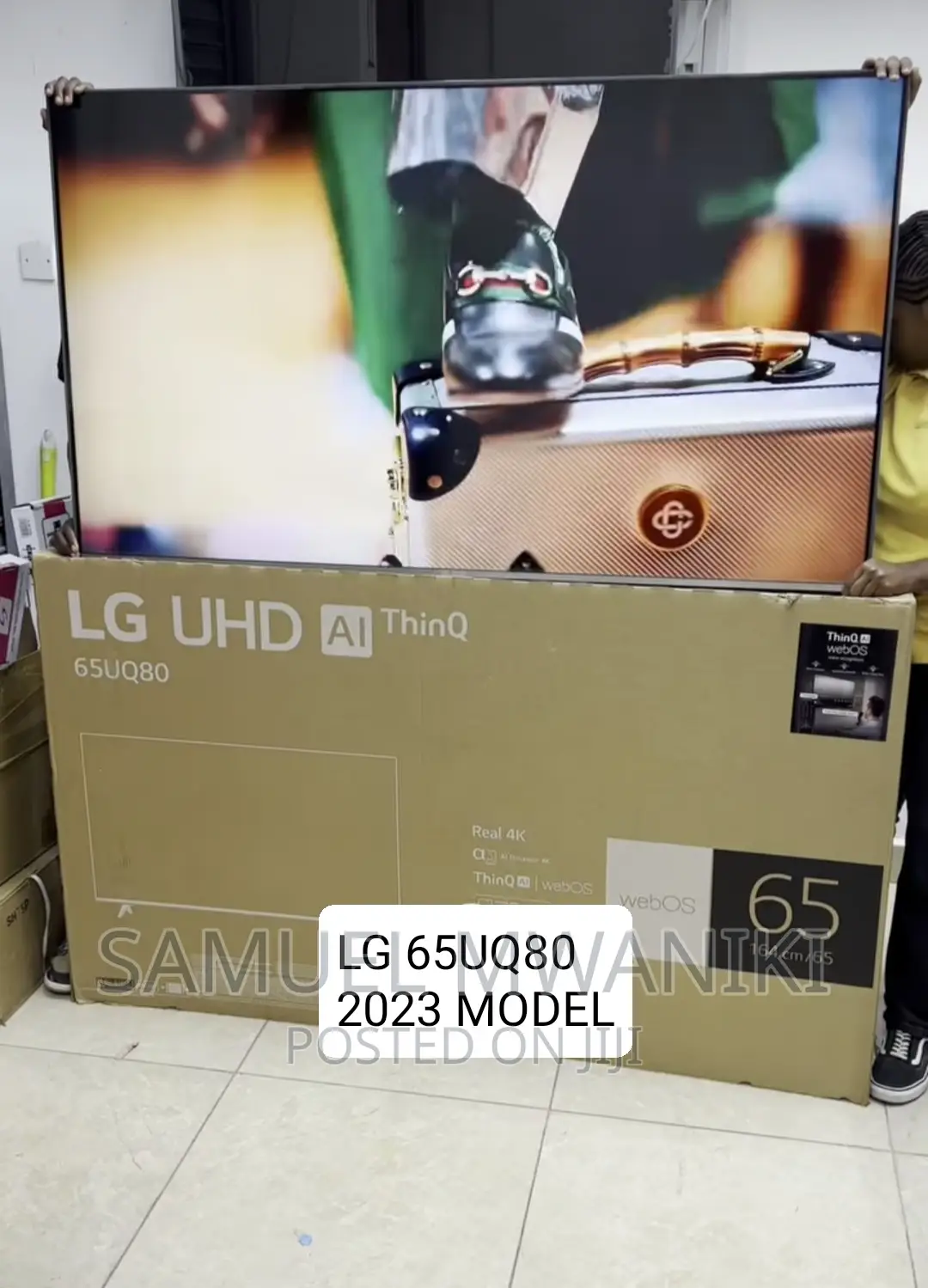 LG 65” Uhd Smart Tv, Magic Remote, Netflix New Model Uq80