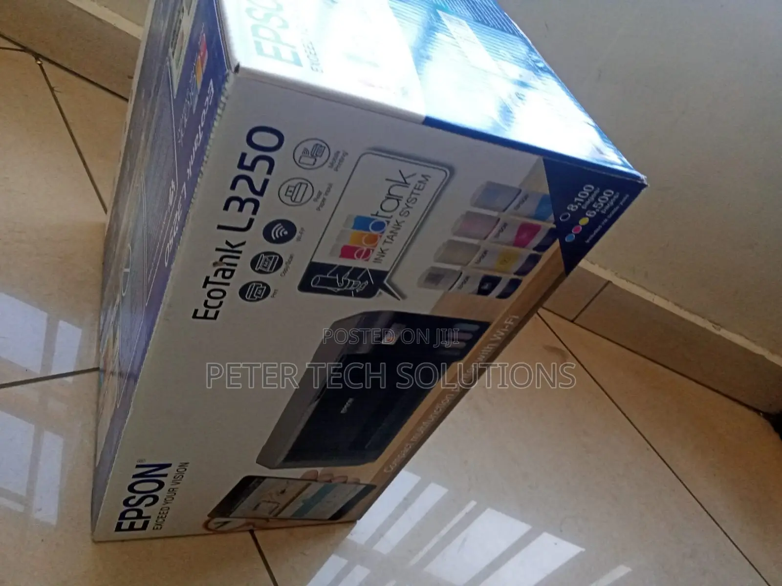 Epson L3250 Ink Tank Printer, Print, Copy and Scan – Wi-Fi,