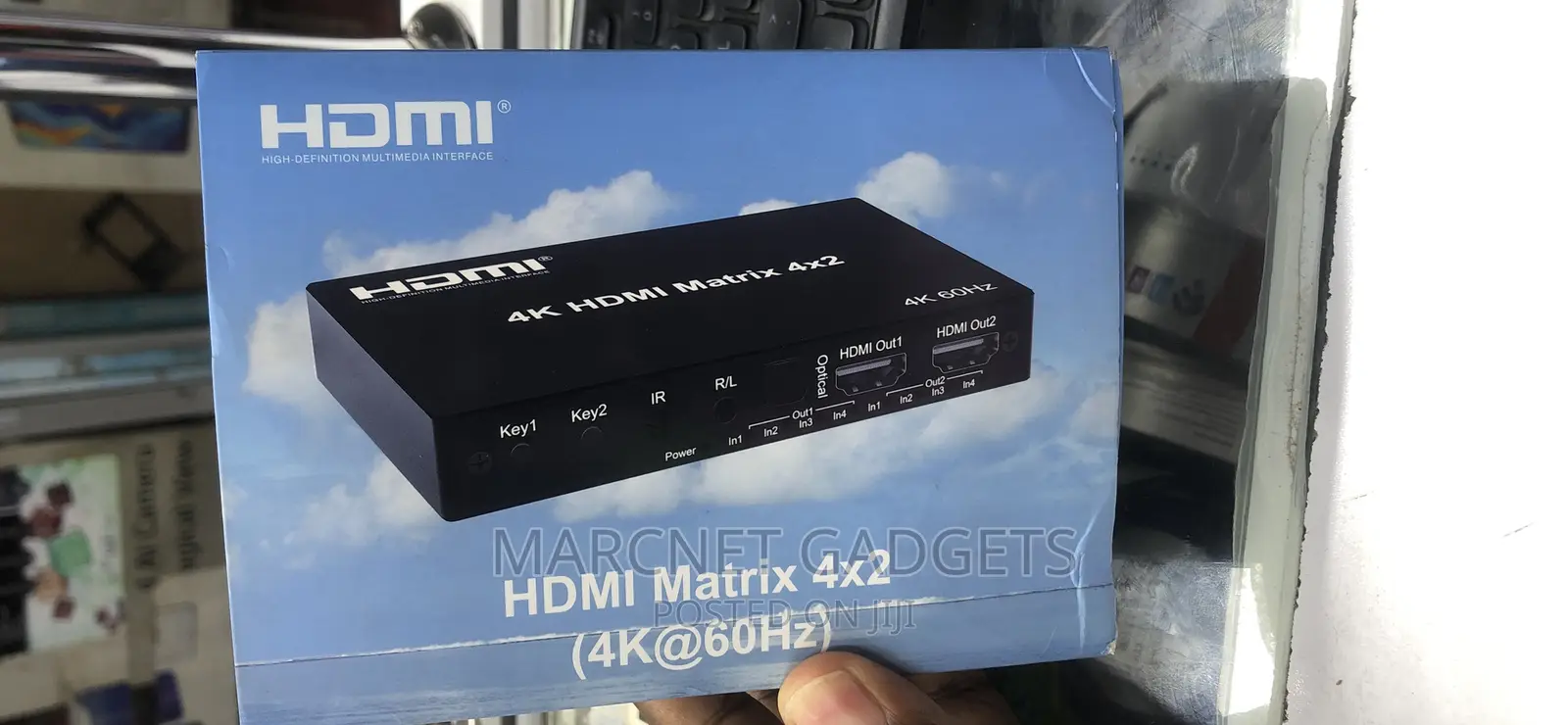 Hdmi Matrix 4 Input 2 Output With Remote