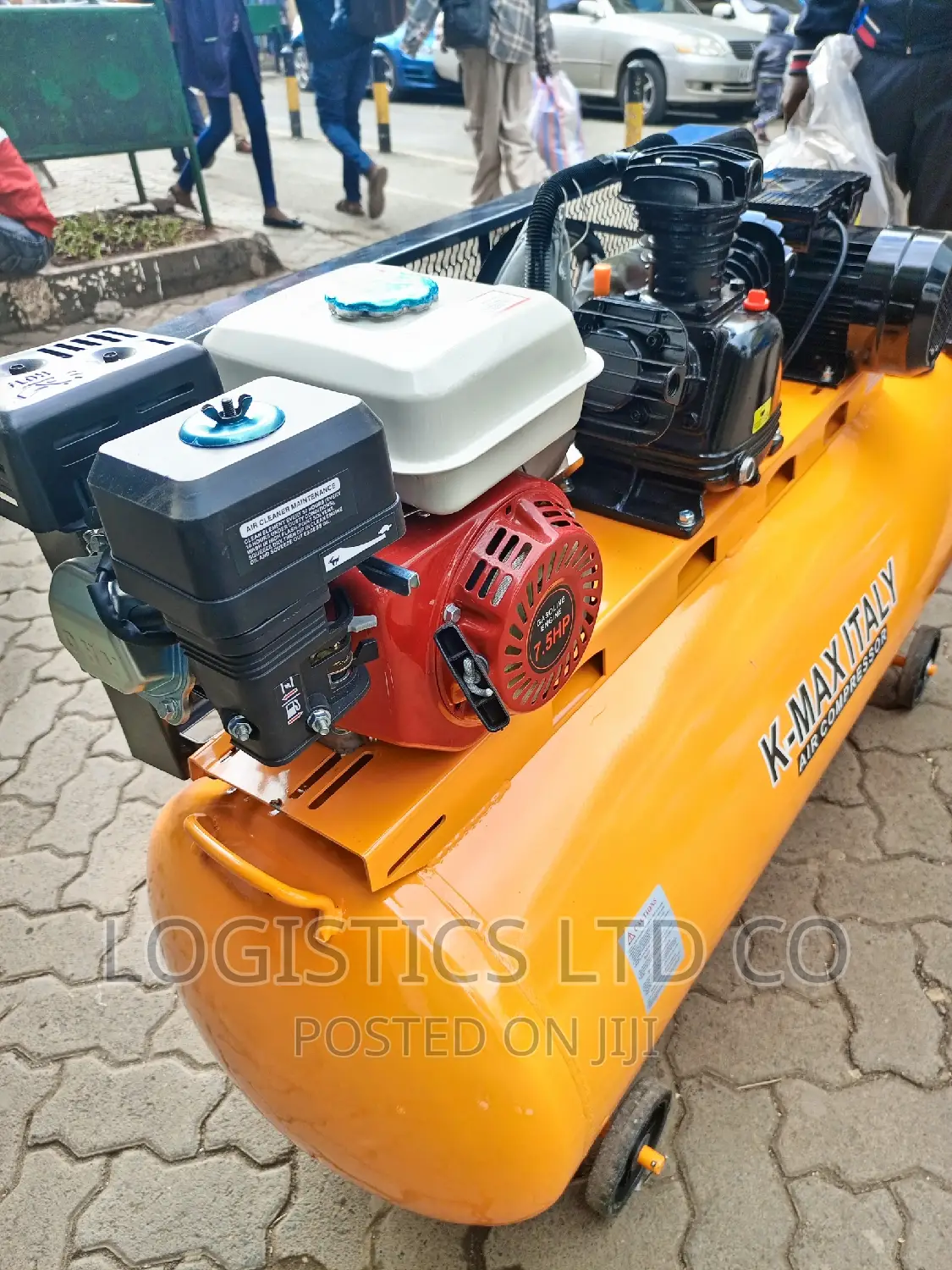 Kmax Italy 300l Petrol Air Compressor 3 Piston