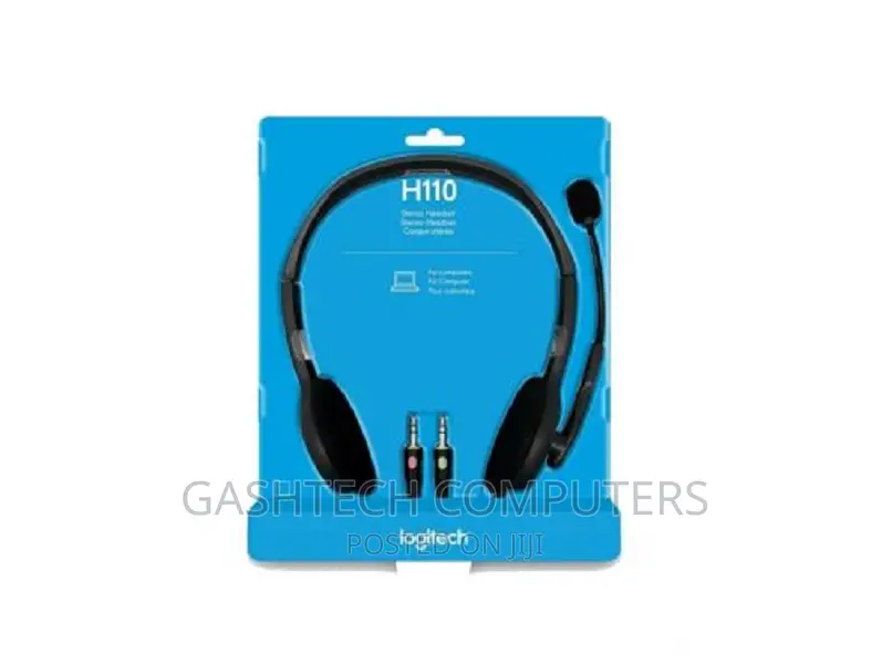 Logitech H110 Stereo Dual Jack Headset