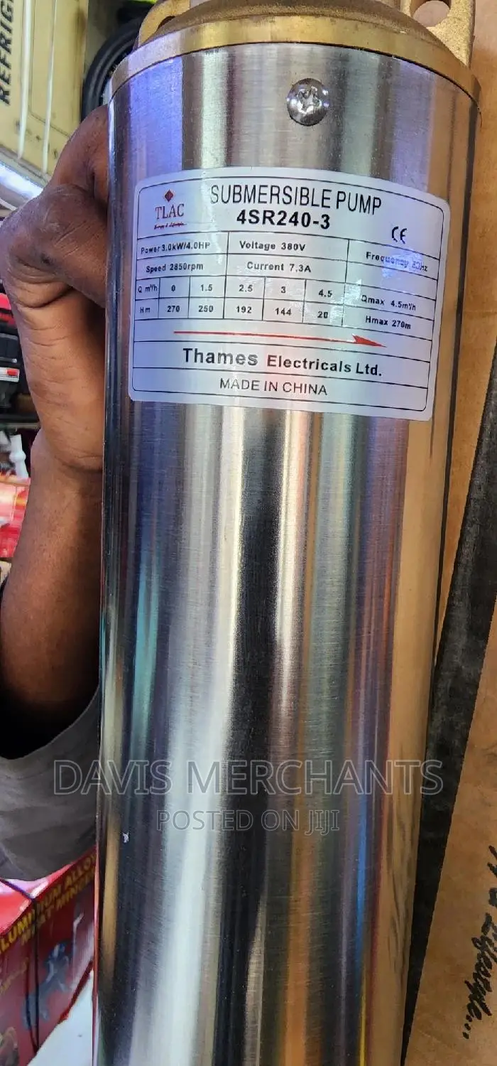 3 Phase 4hp Submersible Pump