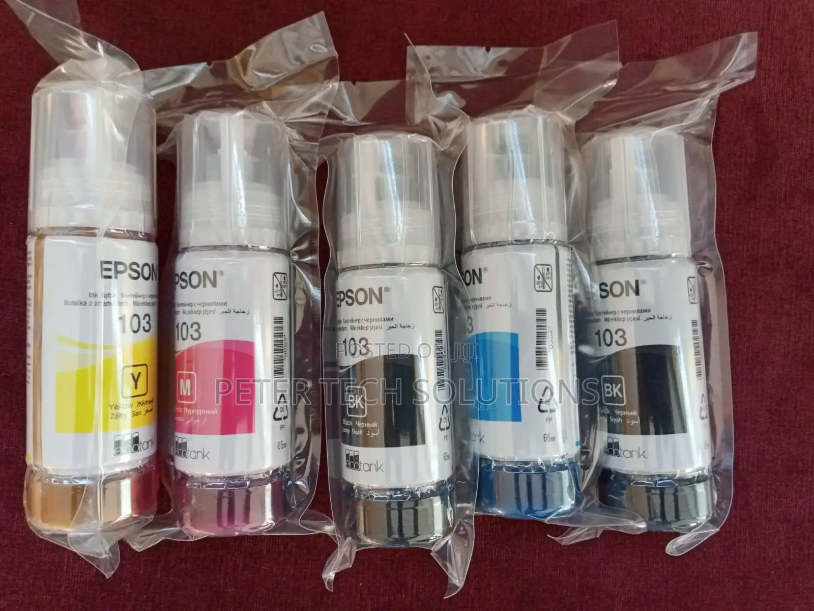 Epson 103 Original Ecotank Ink Available