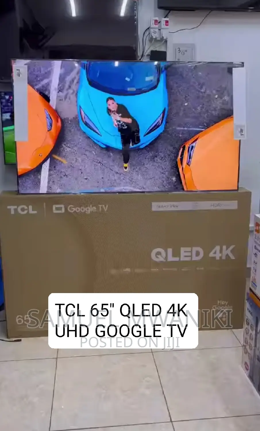 TCL 65'' Uhd Qled Gaming in Dolby Vision Smart Tv