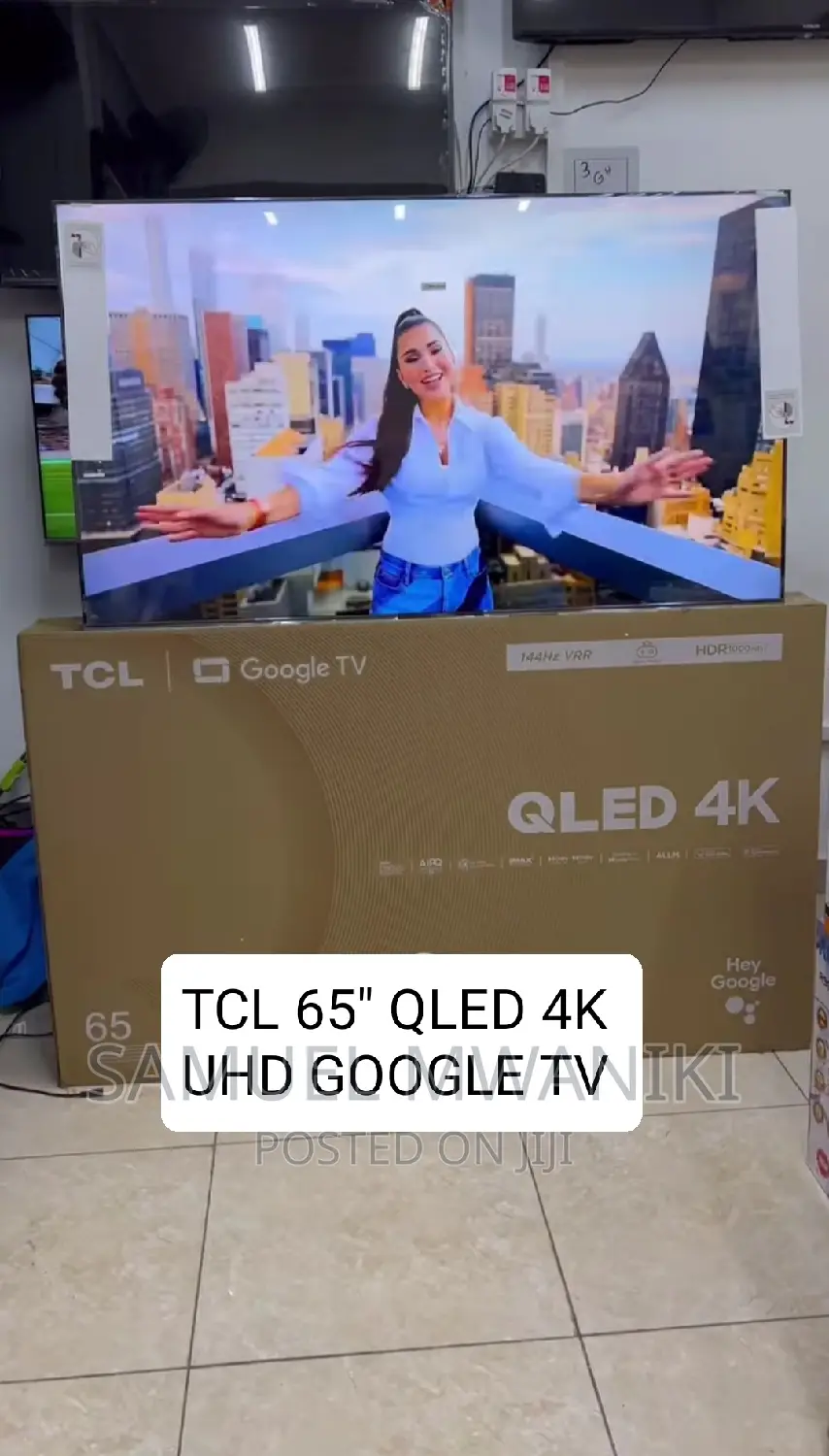 TCL 65'' Uhd Qled Gaming in Dolby Vision Smart Tv