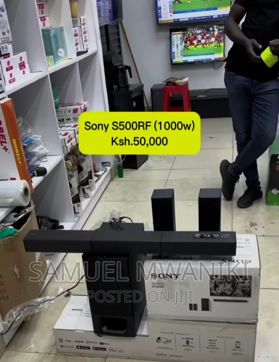 Sony Ht-S500rf 5.1ch With 1000w, Bluetooth, Dolby Sound