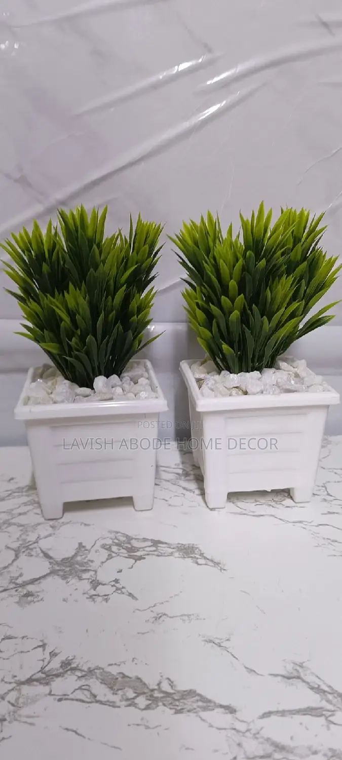 Artificial Plant 15cm for Decor - Bonsai Flower for Shelf