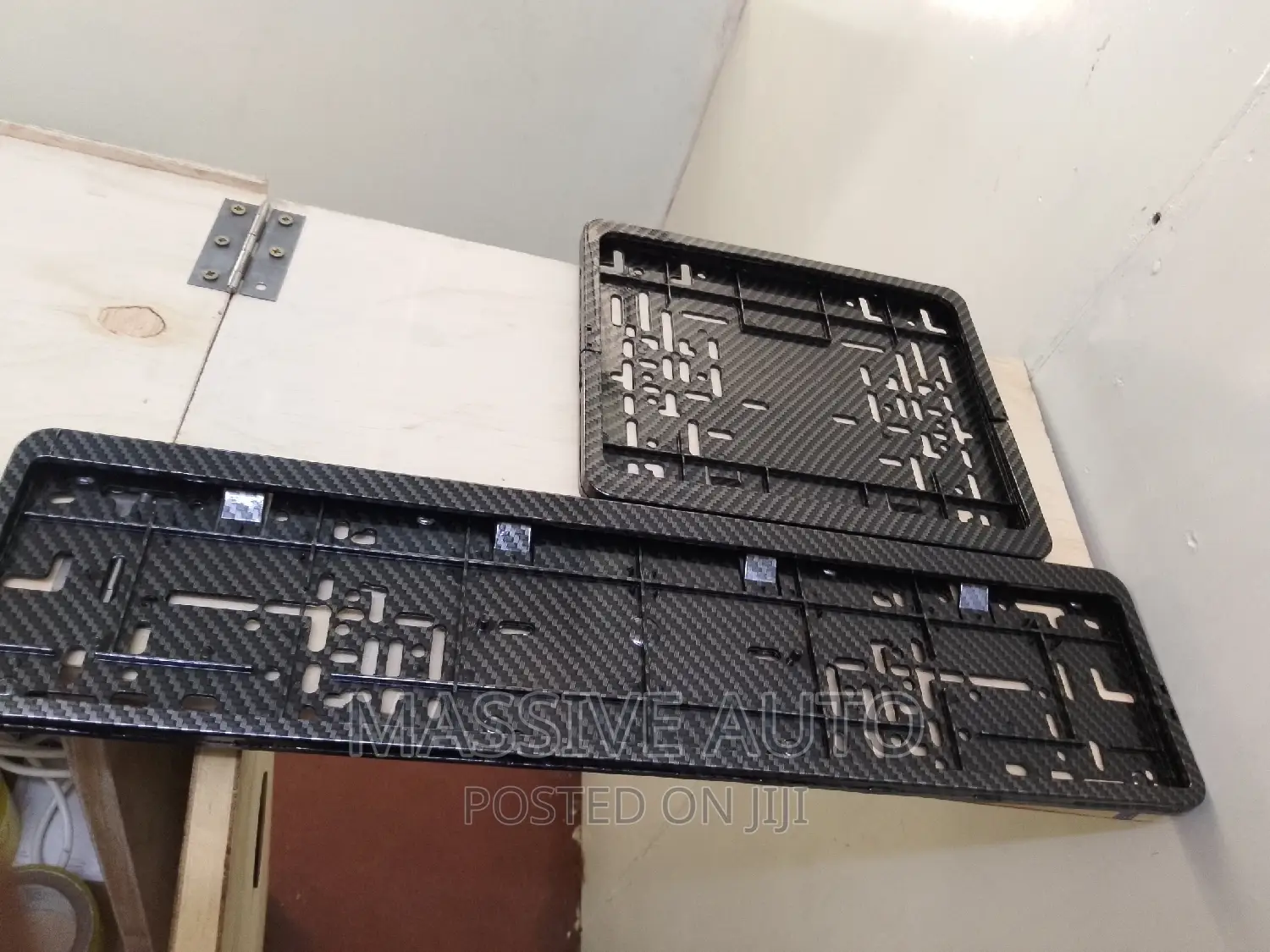 Carbon Fiber Finished New Plates/ New Number Plates Holder