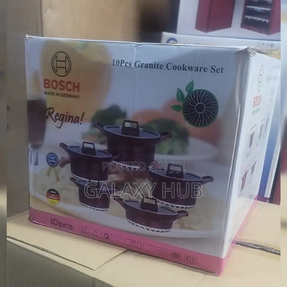 Bosch 10 Pieces Granite Cookware Set