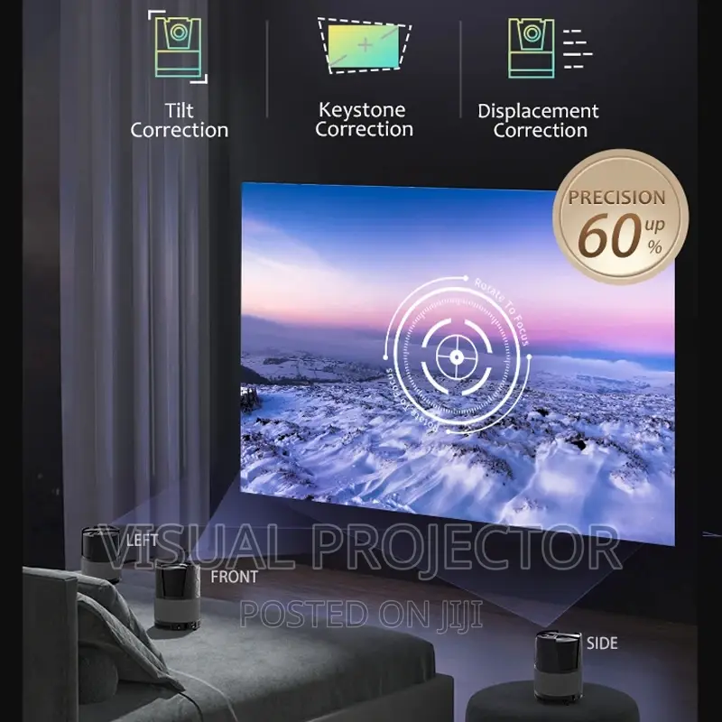 Portable Projector Cawei A3+ 4ksmart Auto Focus