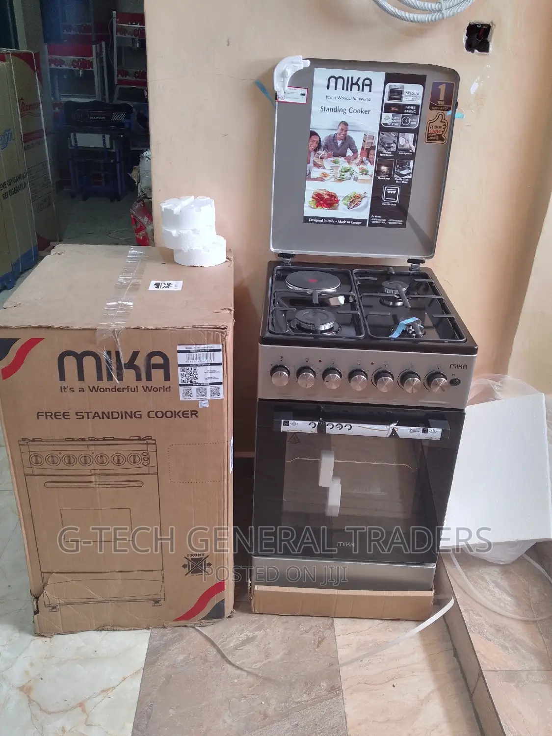 Oven Cooker Mika 50*60 3gas 1electric Cooker