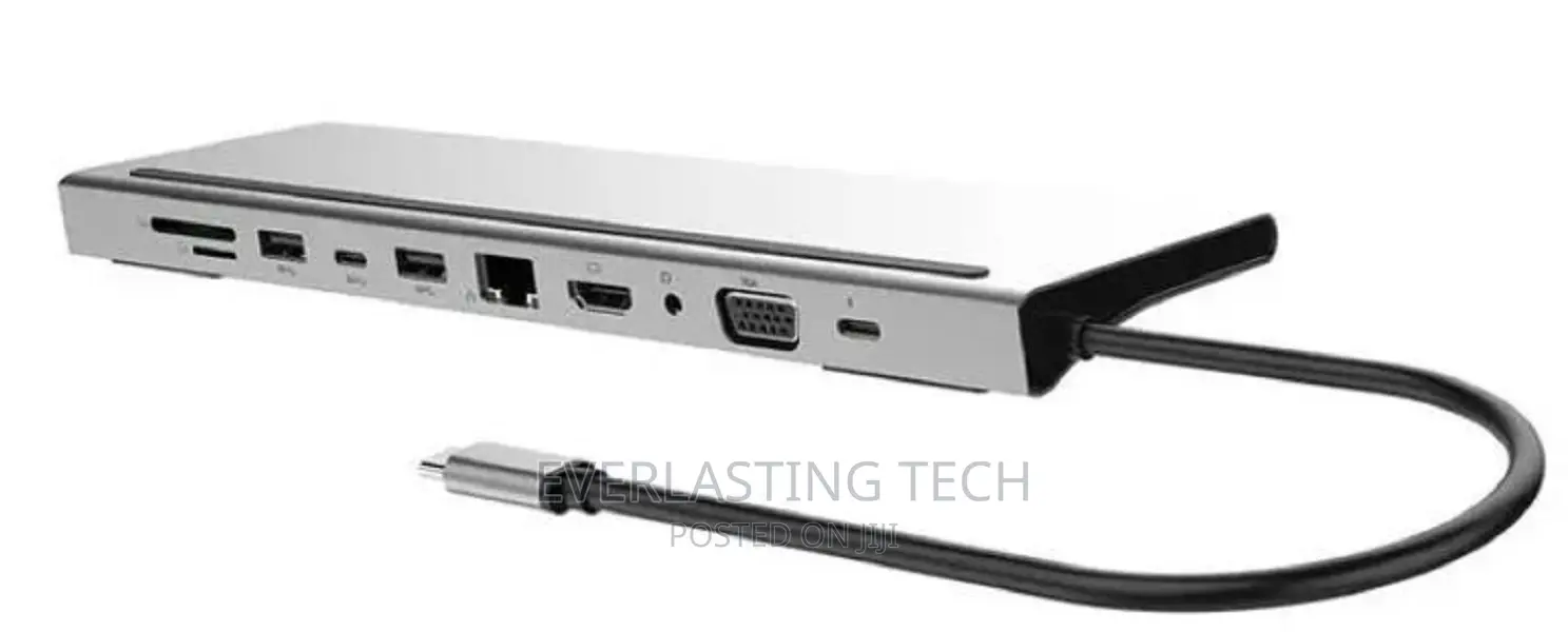 .Generic TYPE C to HDMI 11 in 1 ADAPTER Docking Station