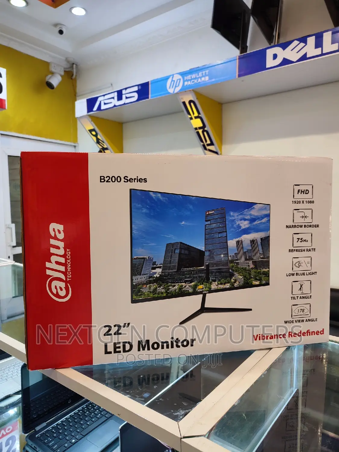 Dahua 22 Inch IPS FHD(1080p) Frameless Display Monitor