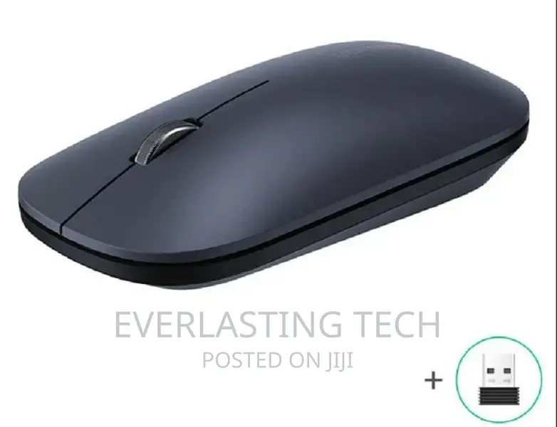 UGREEN Portable Wireless Mouse (Without Battery) - Black - M