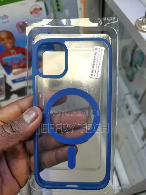iPhone 11 Blue TPU Magsafe Compatible Shockproof Cover Case