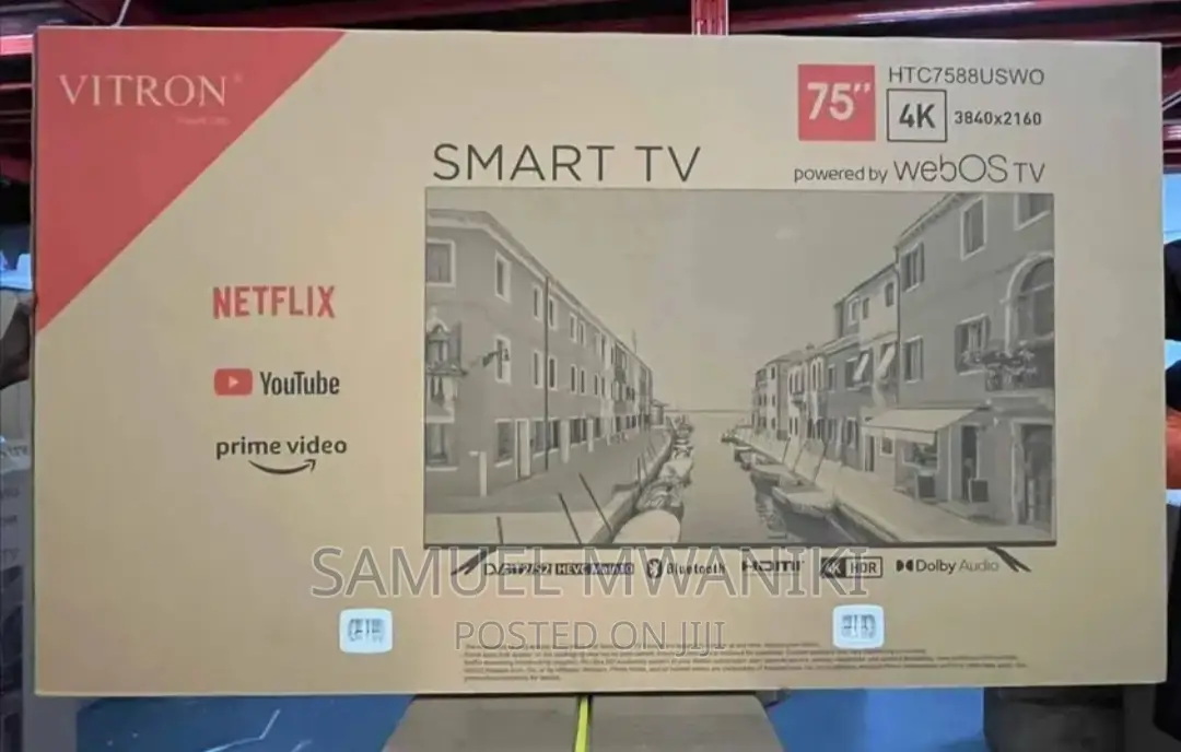 Vitron 75" Uhd Webos Smart Tv With Magic Remote
2023