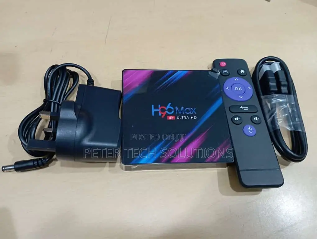 H96 Max 64-Bit Android TV Box 4gb Ram, 32gb Internal