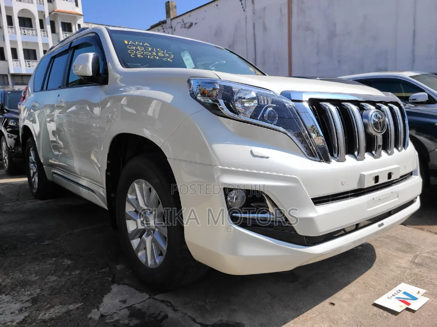 Toyota Land Cruiser Prado 3.0 D-4D (190 Hp) 7 seats 2016 White