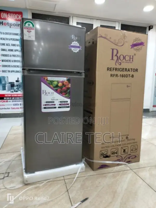 Roch 160DT Double Door Refrigerator