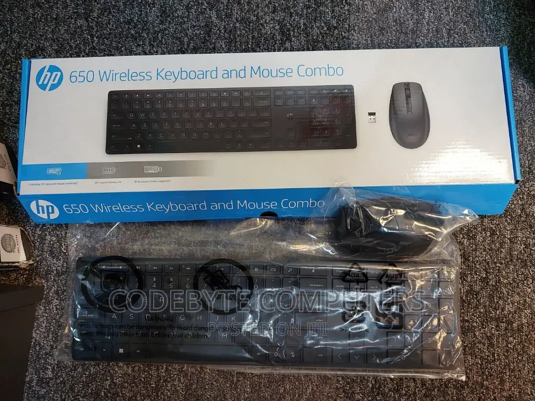 HP Wireless Keyboard and Mouse 650