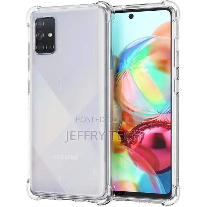 Transparent Cover With Anti-Shock Corners Samsung Galaxy A71
