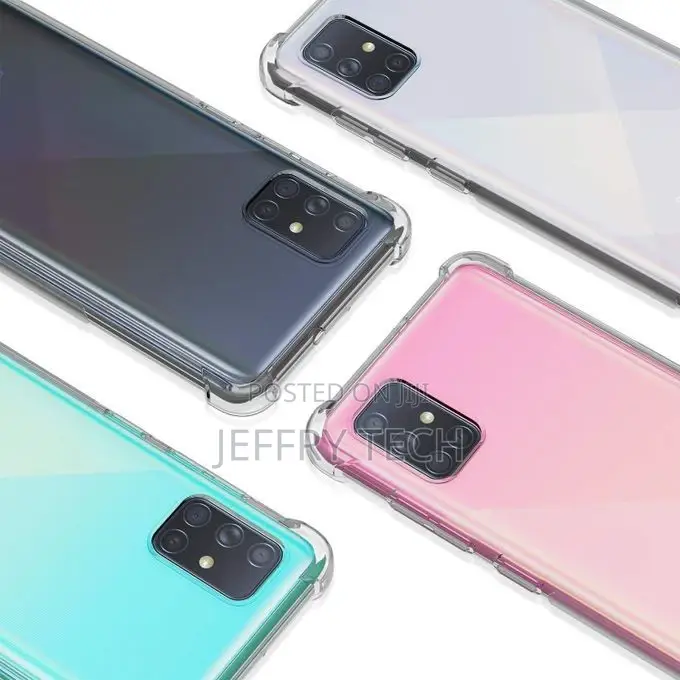 Transparent Cover With Anti-Shock Corners Samsung Galaxy A71